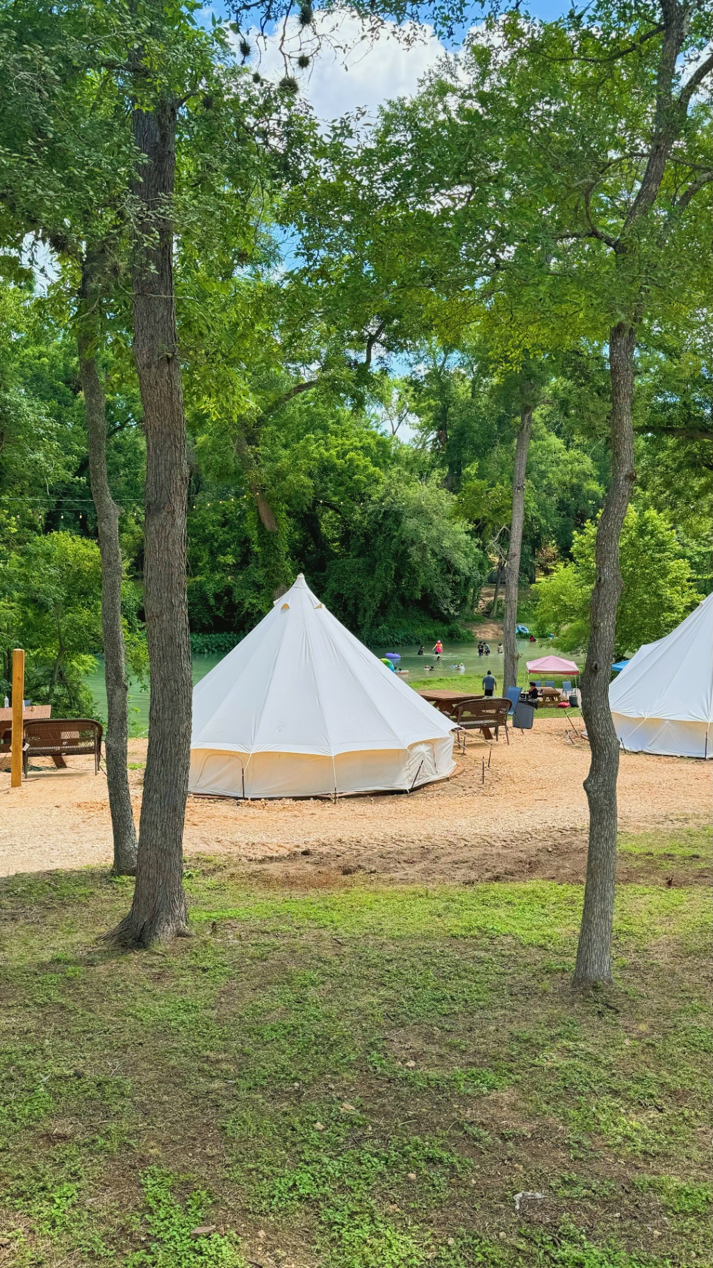 Bell Tent cozy interior