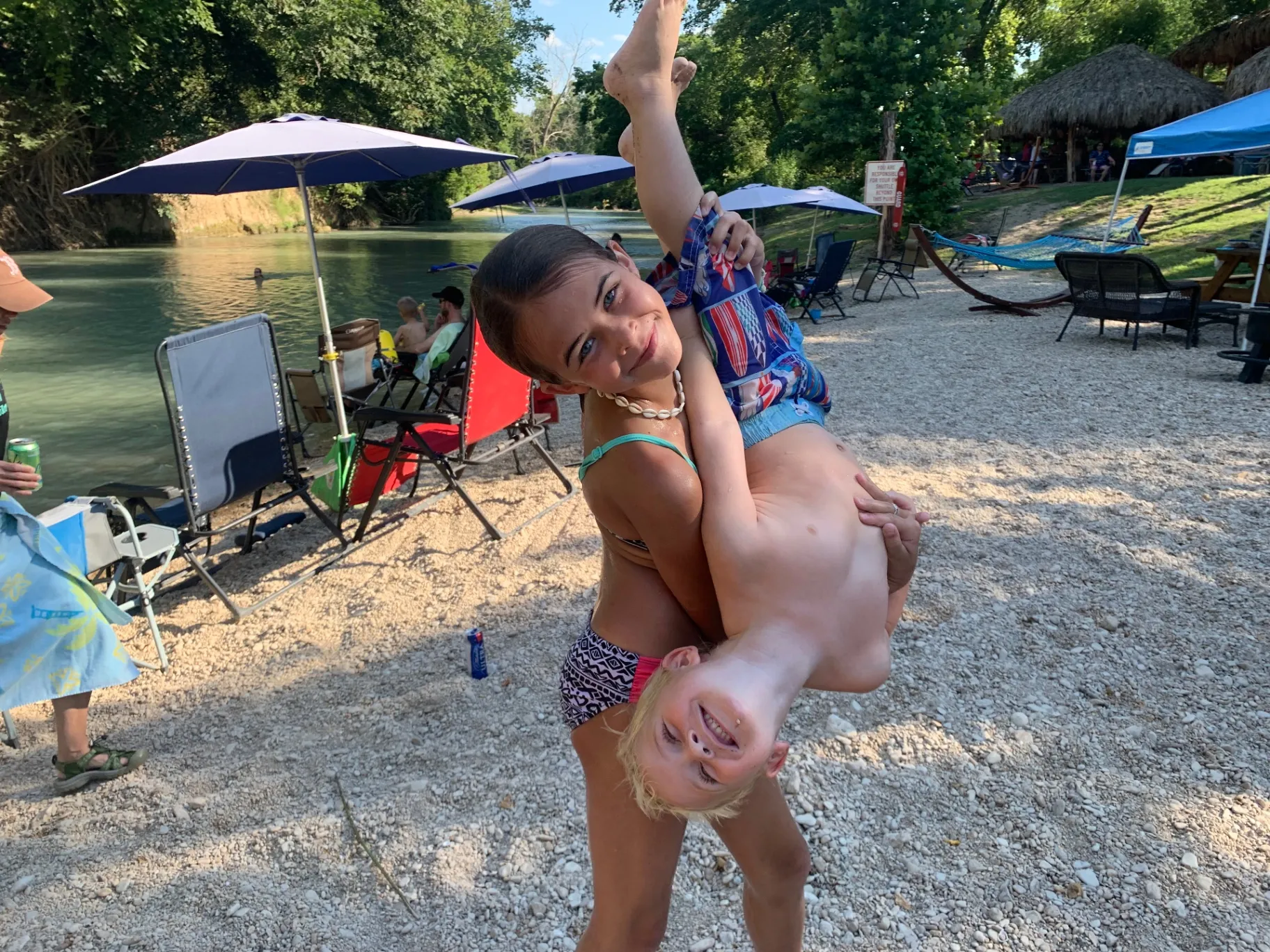 Beautiful riverside scenery