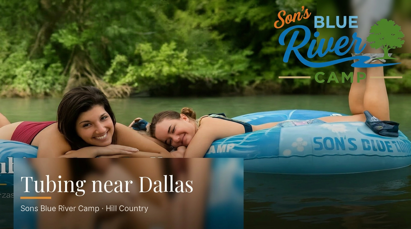 Tubing near Dallas on the San Marcos River