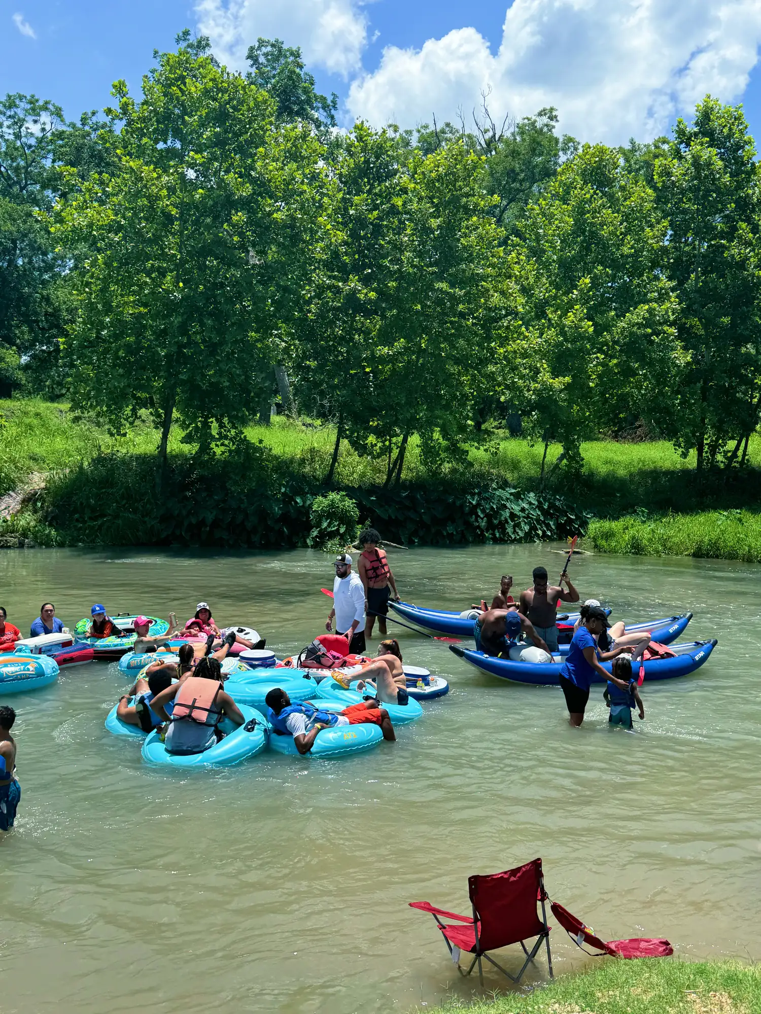 Tubing and kayaking near Austin TX